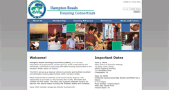 Desktop Screenshot of hamptonroadshousing.org